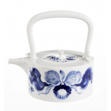 Kanne,flach, Orchidee auf Ast, 0,3 l