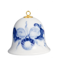 Miniatur-Glocke, Orchidee auf Ast, H 5 cm
