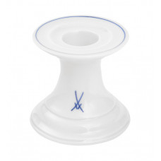 Leuchter, Gekreuzte Schwerter, blauer Faden, H 7 cm