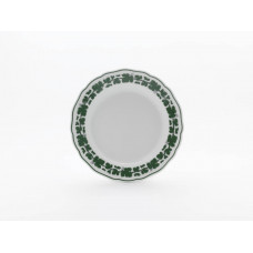 Teller m.H., Voller grüner Weinkranz, weißer Rand, ø 25 cm