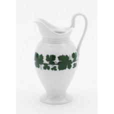 Gießer, Voller grüner Weinkranz, weißer Rand, 0,25 l