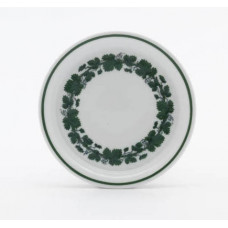 Untersetzer, Voller grüner Weinkranz, weißer Rand, ø 10 cm