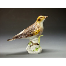 Lerche, Bunt staffiert, H 14 cm
