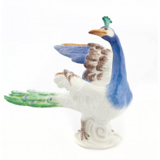 Pfau ohne Geschirr, Bunt staffiert