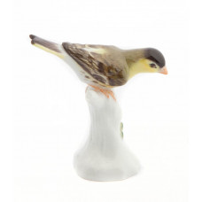 Zeisig, Bunt staffiert, H 6 cm