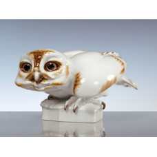 Käuzchen, Bunt staffiert, H 8 cm