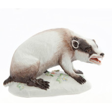 Dachs, Bunt staffiert