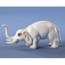 Elefant, Bunt staffiert, H 3 cm