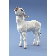 Esel, Bunt staffiert, H 15,5 cm