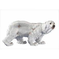 Eisbär,groß, Bunt staffiert