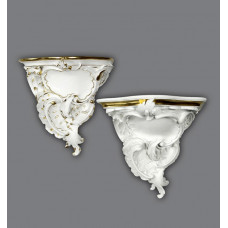 Wandkonsole, Gold staffiert