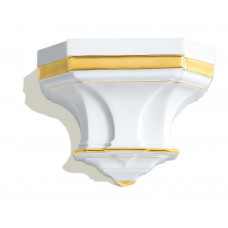 Wandkonsole groß, Gold staffiert