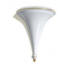 Wandkonsole klein, komplett, Gold staffiert