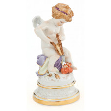 Амор, дас Фойер zweier anfachend Герцен, Н 20 см