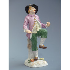 Бауэр, tanzend, Головни и золото staffiert