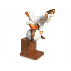 М пожалуйста nchhausen, Головни и золото staffiert, высотой 16 см