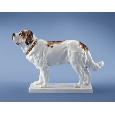 Bernhardiner gehend, Головни и золото staffiert