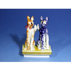 Verliebte Катзен, Головни и золото staffiert