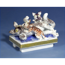 Катце м. Jungen, Головни и золото staffiert