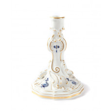 Лейхтер, Мотня у.золото staffiert,Райхер Драше,kobaltblau,goldschattiert, H 17 см