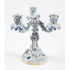 Лейхтер О'.Belag, Мотня у.золото staffiert,Райхер Драше,kobaltblau,goldschattiert, 25 см