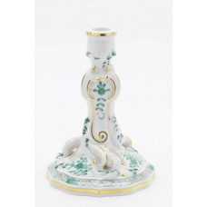 Лейхтер, Головни и золото staffiert,Индийская Malereiбыл,гр, пожалуйста;н Goldpunkte, H 17 см