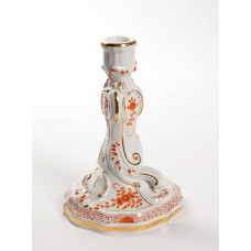 Лейхтер, Головни и золото staffiert,Индийская Malereiбыл,гнили,Goldpunkte, H 17 см