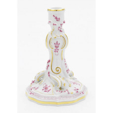 Лейхтер, Головни и золото staffiert,Индийская Malereiбыл 2 Канте мти,пурпур,Goldpunkte, H 17 см