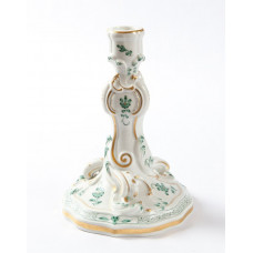 Лейхтер, Головни и золото staffiert,Индийская Malereiбыл 2 Канте МИТ гр, пожалуйста;н Goldpunkte, H 17 см