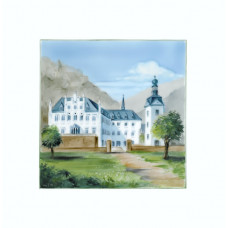 Wandbild, Бурген унд Счлöссер - на-Рейне- замок Сайн, 30 х 30 см