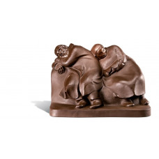 Schlafendes Bauernpaar, выс 28 см