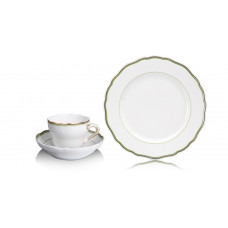 Teetasse м.Е. Randdekor, Goldband, farbiges группы, farbiger Spiegelfaden, гр, пожалуйста;Н, В 0,20 л