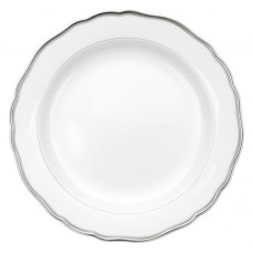 Speiseteller, 2 мм шварцер Фаден 2 Platinfaden мм, шварцер Spiegelfaden, ø 28 см