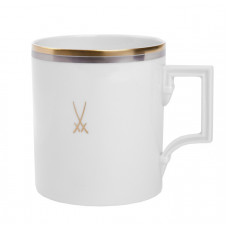 Kaffeebecher, Бäв соответствии с Платин и золото, Markenzeichen Мейсен, золото, в 0,25 л