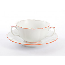 Suppentasse м.Е. декорирования окон ыхне, кор.сгниет.Рэнд,грауэр Фаден,кор.сгниет.Spiegelfaden, 0,20 л