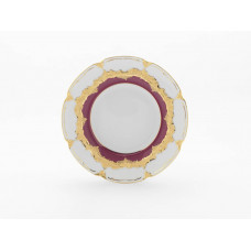 Suppenteller, пурпур glasiert, Goldbronze, лейхт, ø 24 см