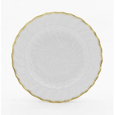 Теллер, флак, Goldkante, Goldrand, ø 22 см