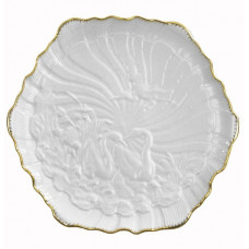 Sechseckig Kuchenschale, форма 