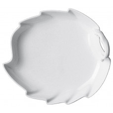 Konfektblatt, L 19 cm, Weiß halbfertig