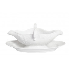 Sauciere auf Schale, Form 