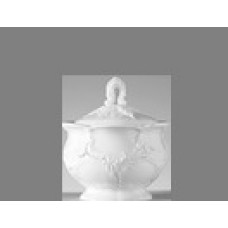 Zuckerdose, Weiß, ø 10 cm