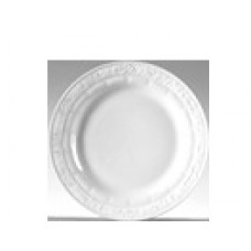 Teller, flach, ø 14 cm, Weiß halbfertig