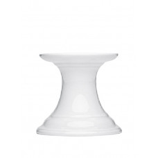 Leuchter, Weiß, H 7 cm