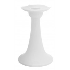 Leuchter Wellenspiel, Weiß, H 13 cm