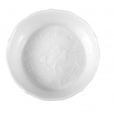 Sch&auml;lchen Stier, Wei&szlig;