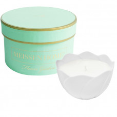 Duftkerze Flower Garden, weiß, H 6,5 cm