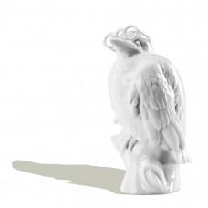 Schlaumatz mit Brille, Weiß, H 10,5 cm Schlaumatz mit Brille, Weiß, H 10,5 cm