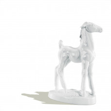 Fohlen, Weiß, H 19 cm