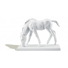 Fohlen, Weiß, H 14 cm