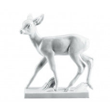 Reh, Wei&szlig;, H 12,5 cm